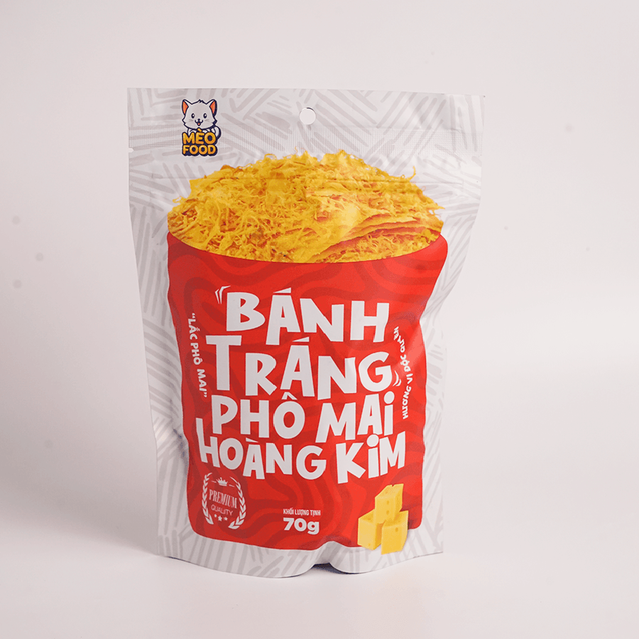 Bánh Tráng Phô Mai Hoàng Kim