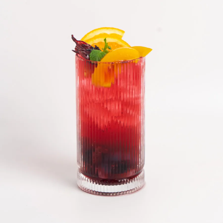 Trà đào hibiscus